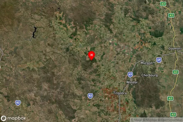 Melrose,Queensland Satellite Map