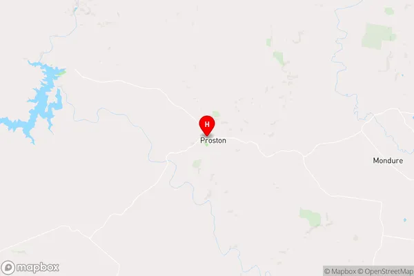 Proston,Queensland Area Map