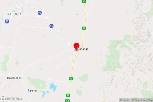 Nanango,Queensland Area Map