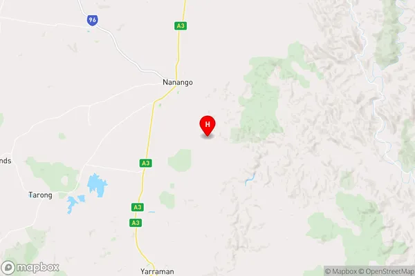 South East Nanango,Queensland Area Map