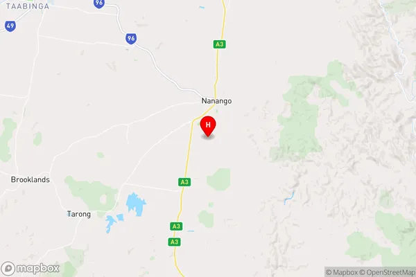 South Nanango,Queensland Area Map