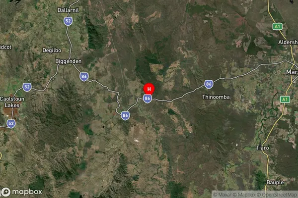 Brooweena,Queensland Satellite Map