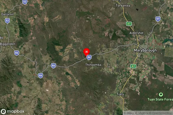 Gungaloon,Queensland Satellite Map