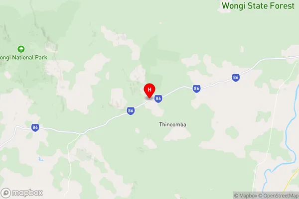 Gungaloon,Queensland Area Map