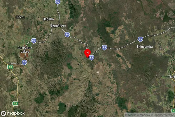 Teebar,Queensland Satellite Map