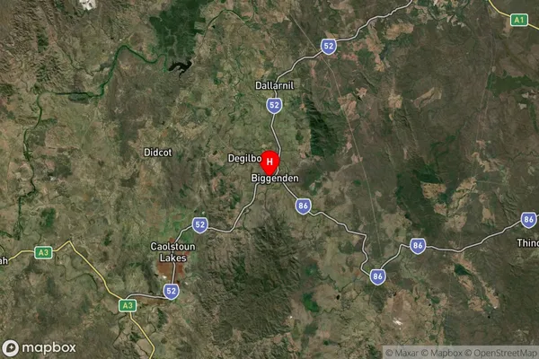 Biggenden,Queensland Satellite Map