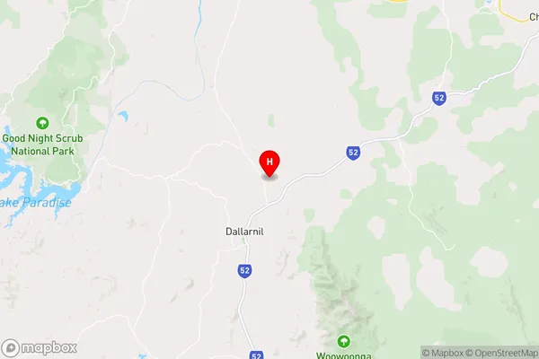 Dallarnil,Queensland Area Map