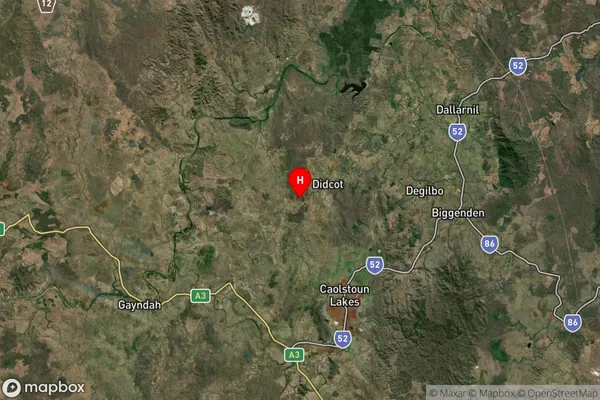 Didcot,Queensland Satellite Map