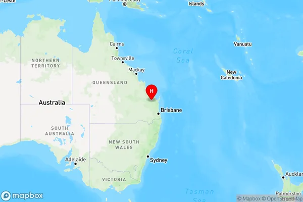 Didcot,Queensland Region Map