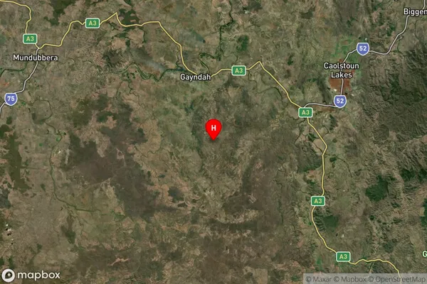 Barlyne,Queensland Satellite Map