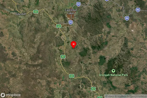 Blairmore,Queensland Satellite Map