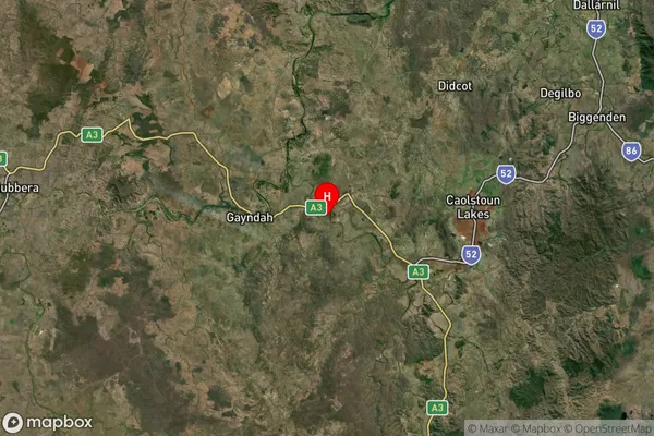 Campbell Creek,Queensland Satellite Map