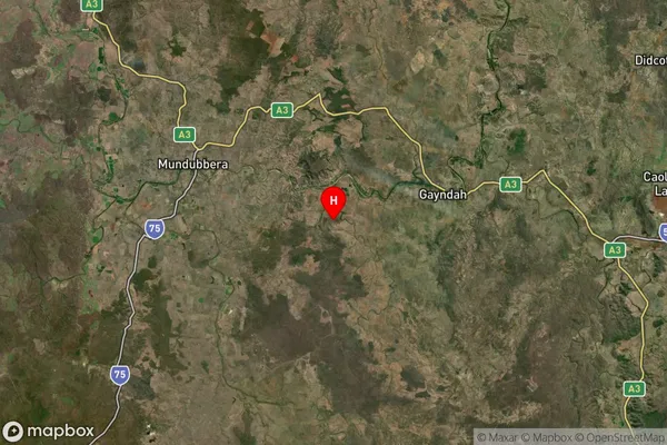 Deep Creek,Queensland Satellite Map