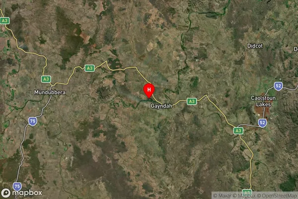 Dirnbir,Queensland Satellite Map