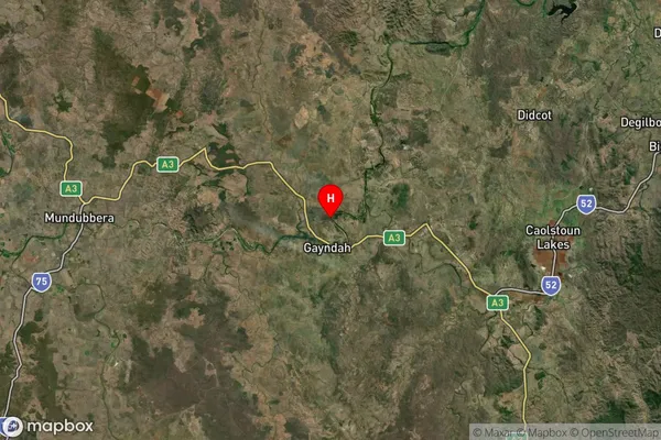 Ideraway,Queensland Satellite Map