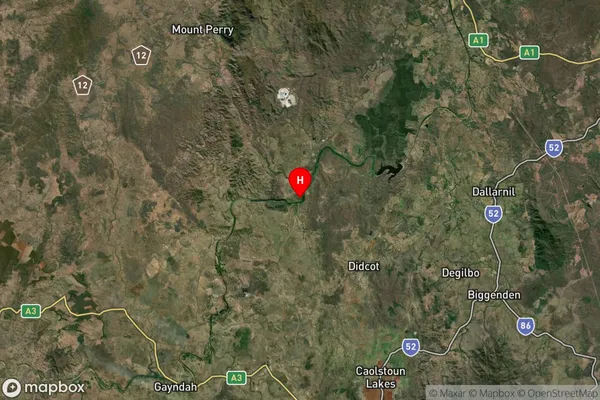 Mingo,Queensland Satellite Map