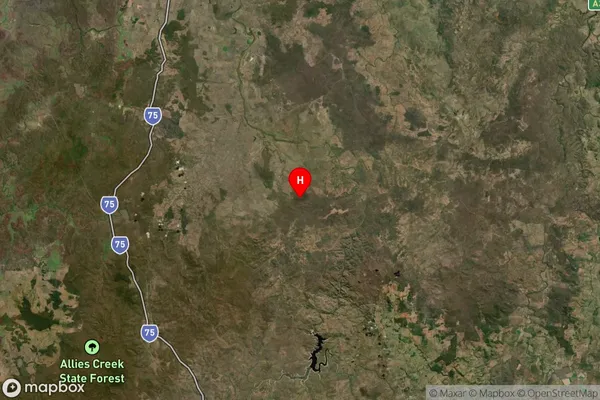 Toondahra,Queensland Satellite Map