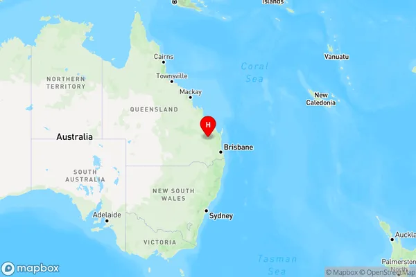 Toondahra,Queensland Region Map