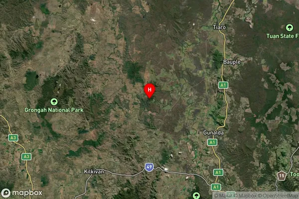 Glen Echo,Queensland Satellite Map