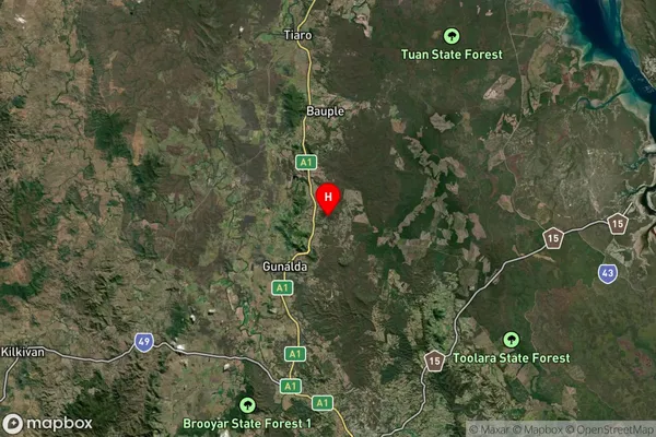 Glenwood,Queensland Satellite Map