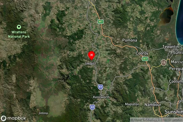 Imbil,Queensland Satellite Map