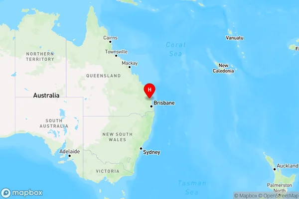 Kandanga,Queensland Region Map