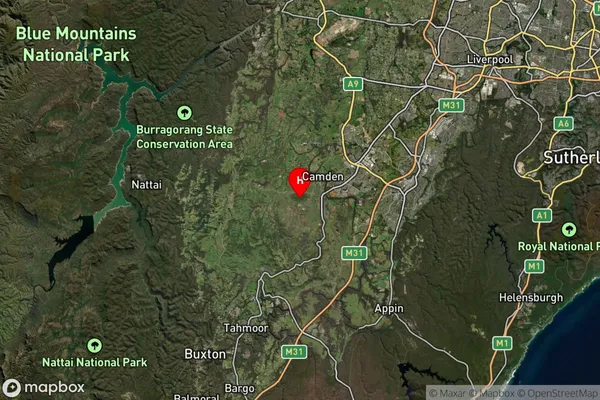 Bickley Vale,New South Wales Satellite Map