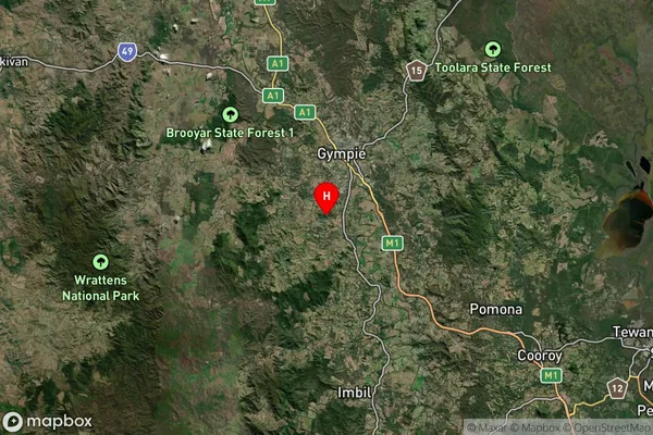 Mcintosh Creek,Queensland Satellite Map