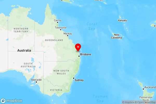 Monkland,Queensland Region Map