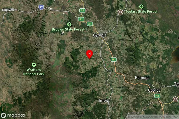 Mooloo,Queensland Satellite Map