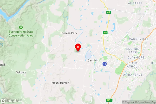 Brownlow Hill,New South Wales Area Map