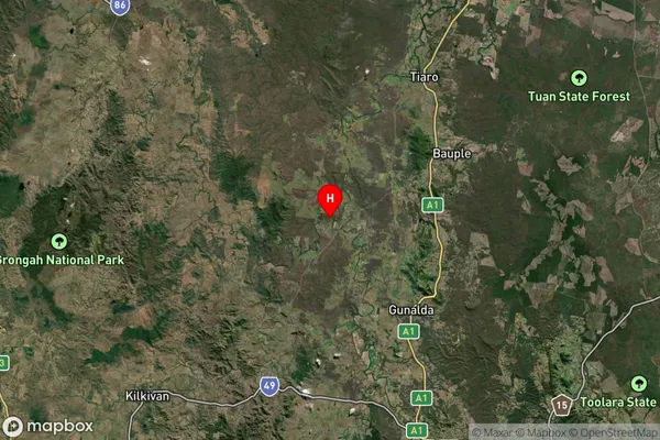 Munna Creek,Queensland Satellite Map