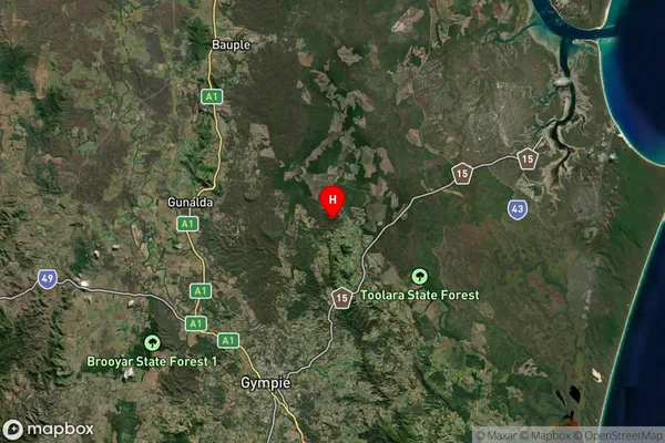 Neerdie,Queensland Satellite Map