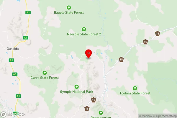 Neerdie,Queensland Area Map