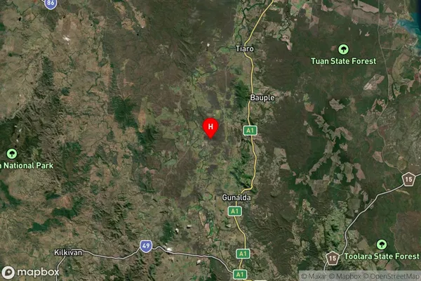 Paterson,Queensland Satellite Map