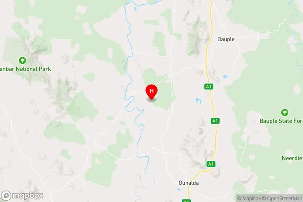 Paterson,Queensland Area Map