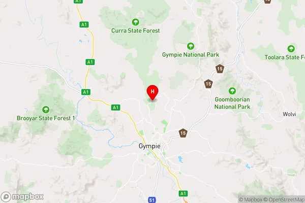 Tamaree,Queensland Area Map