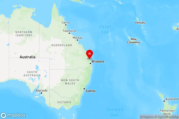 Tuchekoi,Queensland Region Map