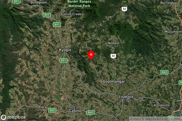 Larnook,New South Wales Satellite Map