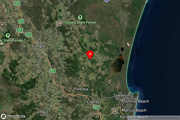 Wahpunga,Queensland Satellite Map