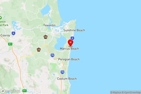 Marcus Beach,Queensland Area Map