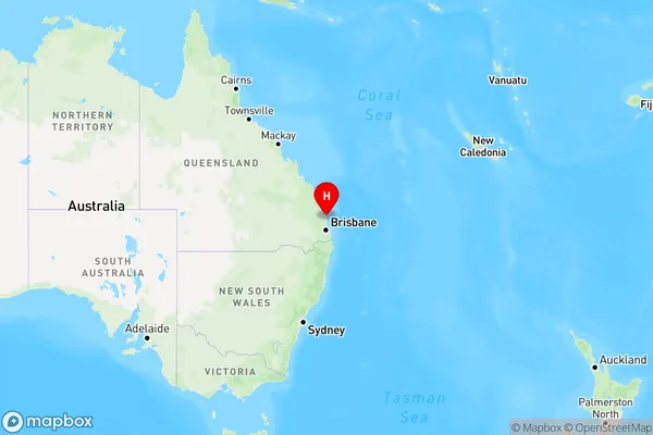 Mount Coolum,Queensland Region Map