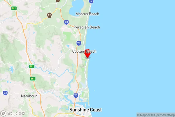 Point Arkwright,Queensland Area Map