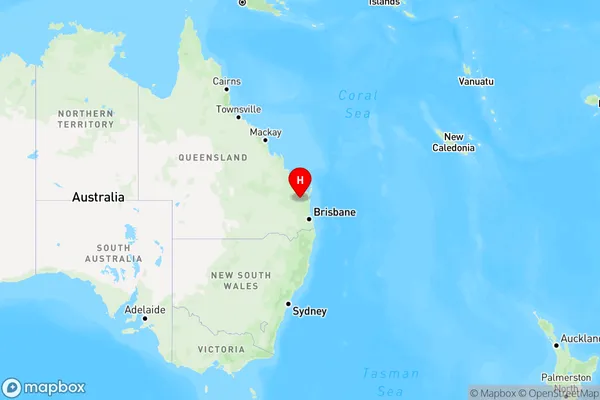 Mudlo,Queensland Region Map