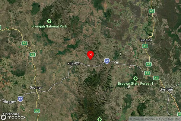 Oakview,Queensland Satellite Map