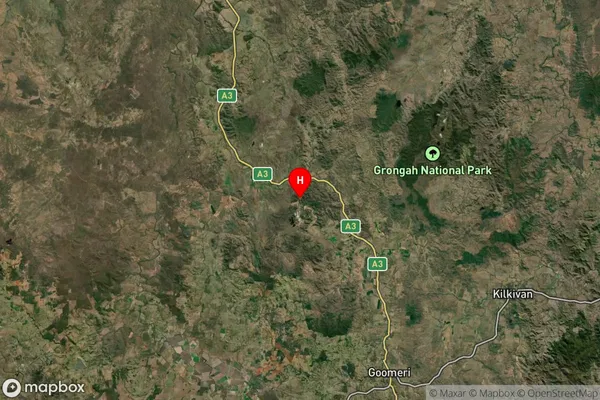 Booubyjan,Queensland Satellite Map