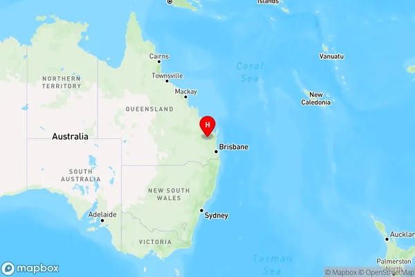 Booubyjan,Queensland Region Map