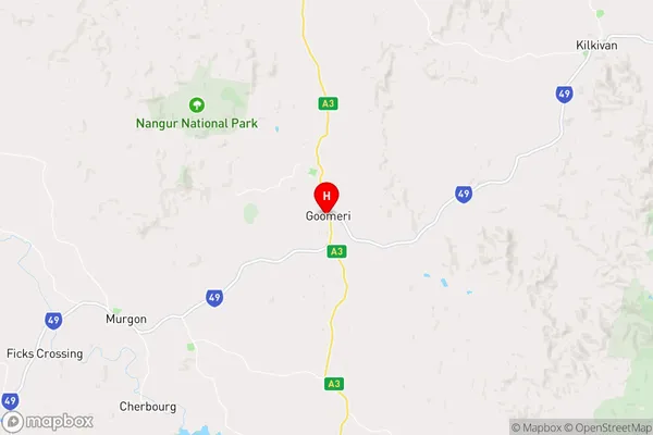 Goomeri,Queensland Area Map