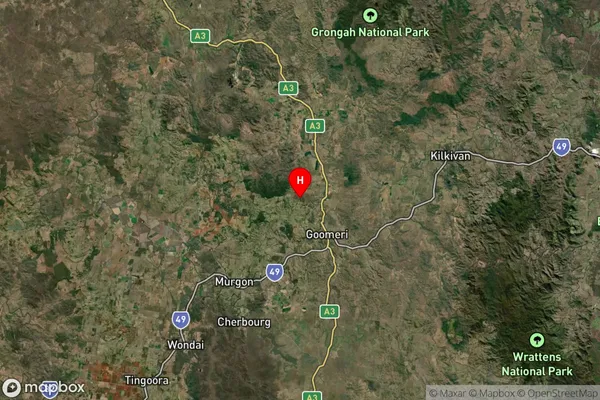 Goomeribong,Queensland Satellite Map