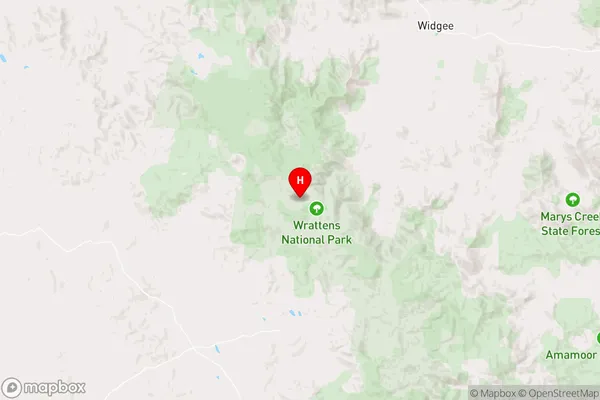 Wrattens Forest,Queensland Area Map